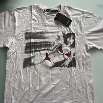 Satisfy 그래픽 T셔츠 핑크 M 사이즈