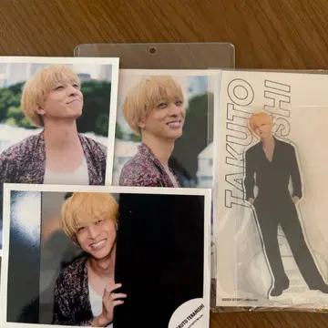 timelesz 테라니시 타쿠토 아크릴 스탠드 사진 세트