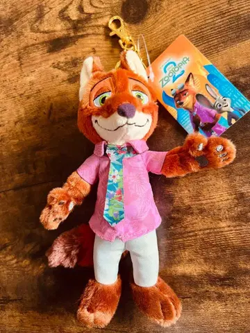 주토피아 닉 와일드 키링