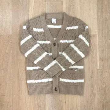 [ 1회 사용 ] gelato pique 케이블 니트 가디건