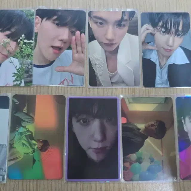 백현 앨범 포카 (파인애플 슬라이스, 밤비)