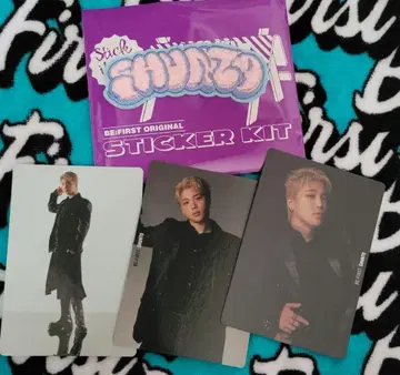 BE:FIRST SHUNTO 카드 3종 & 스티커