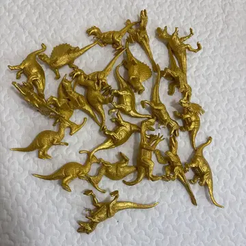 골드 공룡 피규어 묶음 판매