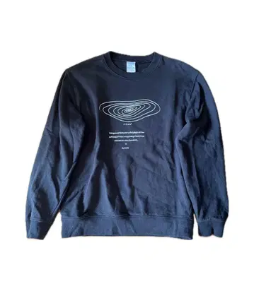 nouw 블랙 맨투맨