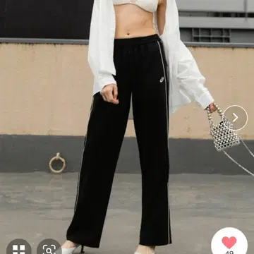 [ 새상품급 ] ACLENT 파이핑 컬러 슬랙스 팬츠