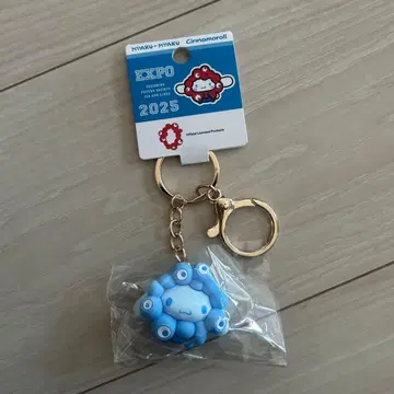 최애 컬러 입체 마스코트 키링 시나모롤