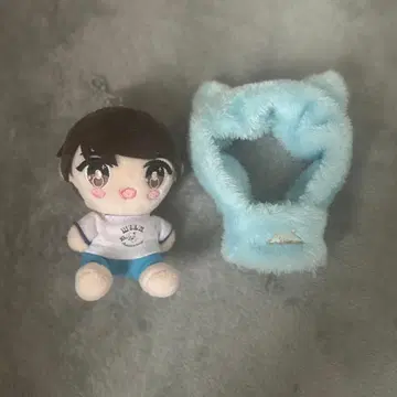 M!LK 시오자키 타이치 캔드리 봉제 인형&응원봉 커버 세트