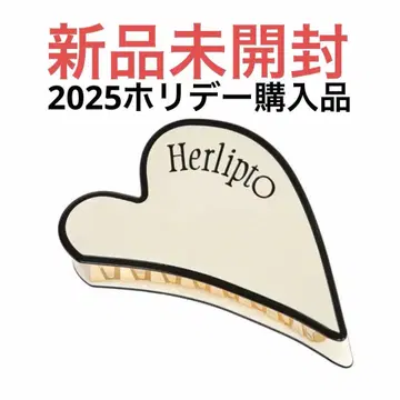 새상품 Bicolor Heart Hair Clip herlipto