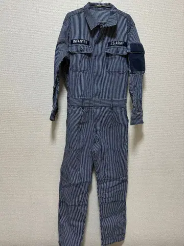 RODEOCROWNS/스트라이프 올인원, 점프수트