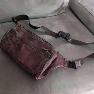 남성용 바디 백 가죽