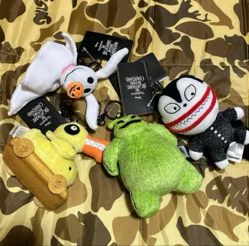 나이트메어 4개 부기 제로 덕 뱀파이어 봉제 인형 키링