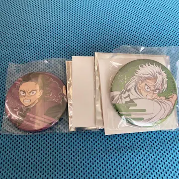 귀멸의 칼날 무한성 랜덤 캔뱃지 시나즈가와 사네미 & 시나즈가와 겐야