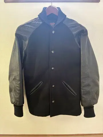 SKOOKUM 레터맨 자켓 36 사이즈 블랙