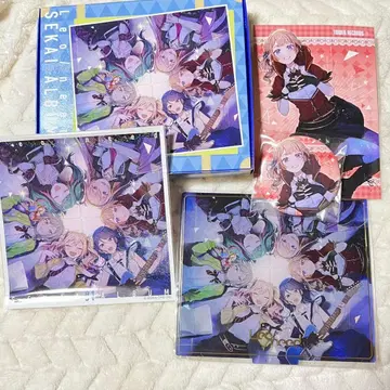 프로세카 레오니 모치즈키 호나미 앨범 CD 특전 캔뱃지