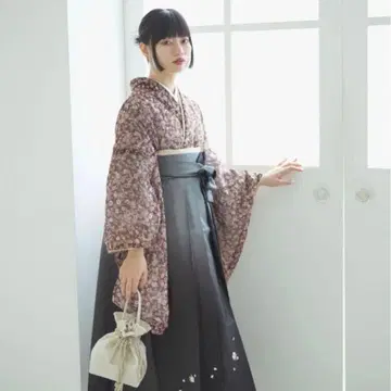 우타타네 기모노 하카마 2종 세트 졸업식