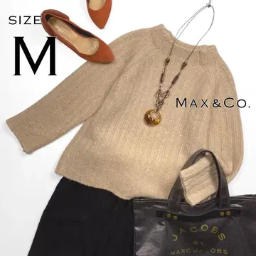 Max&Co. 맥스앤코 A라인 로우게이지 케이블 니트 스웨터 M