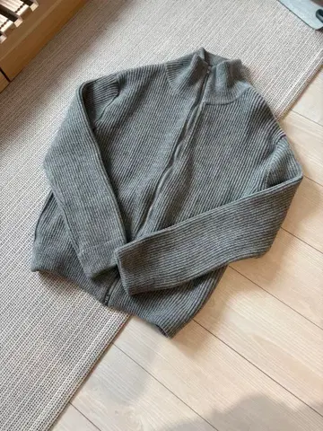 Edition 프렌치 메리노울 드라이버 니트 그레이 M