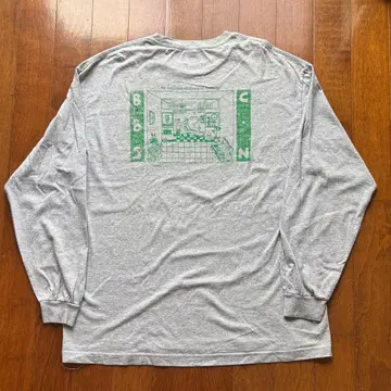 barber sakota 긴팔 T셔츠 그레이 XL