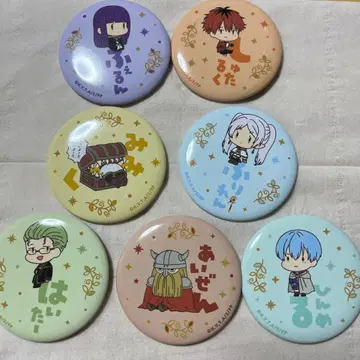 장송의 프리렌 오나마에피탄코 캔뱃지 컬렉션 7개 세트 굿즈