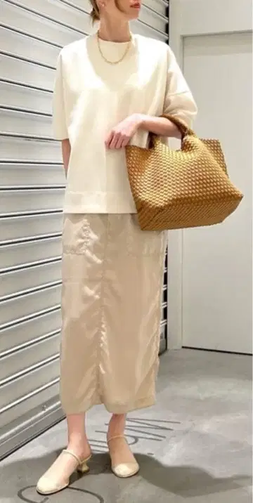 밀리터리 스커트 38 새상품급