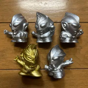 울트라맨 손가락 인형 한정판 이벤트 실버 골드