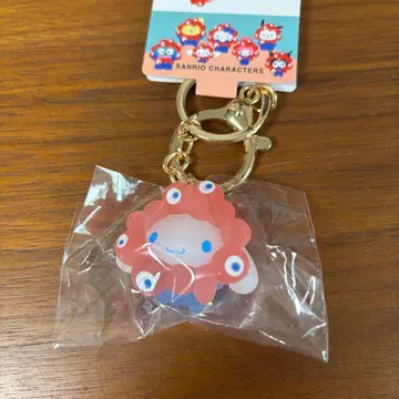 시나모롤 산리오 미야쿠미야쿠 클리어 컬러 마스코트 키링
