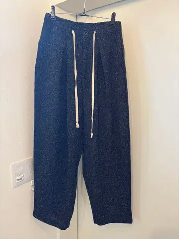 CTHY 릴랙스 와이드 팬츠 허리밴딩 S