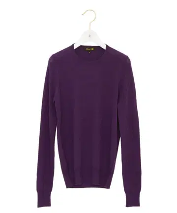 새상품급! 스테디셀러 드로어 캐시미어 실크 리브 니트 2 퍼플 보라색