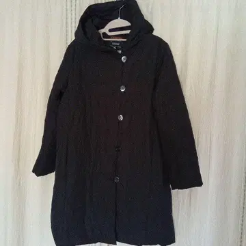 Thermore ALPHACUBIC 블랙 롱 코트 사이즈 11