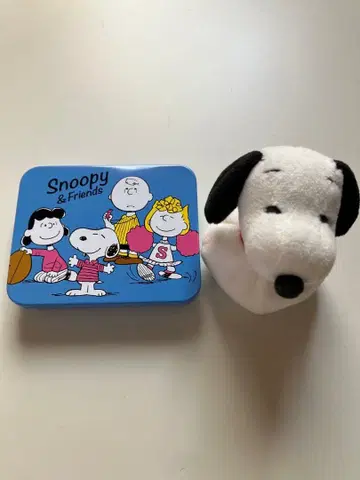 스누피 SNOOPY 피넛 캔 봉제 인형