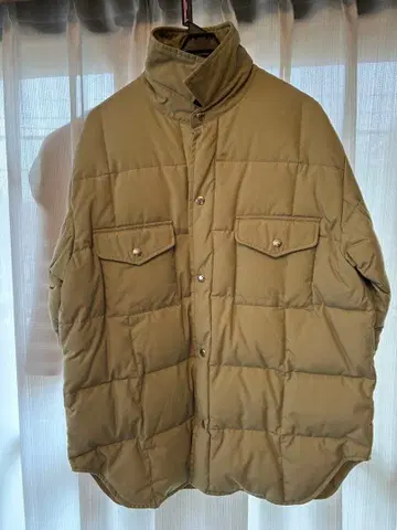 ALLEN & HANSON 카키 다운 자켓 사이즈 40