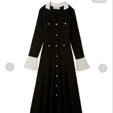 스키퍼 폴로 니트 원피스