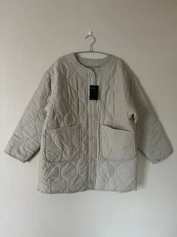 [ 미사용 새상품 ] RMAF 퀼팅 자켓 M 베이지