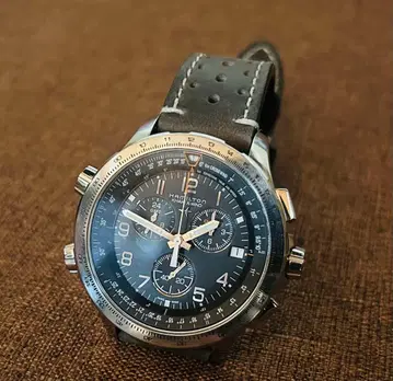 해밀턴 카키 X-WIND 크로노그래프