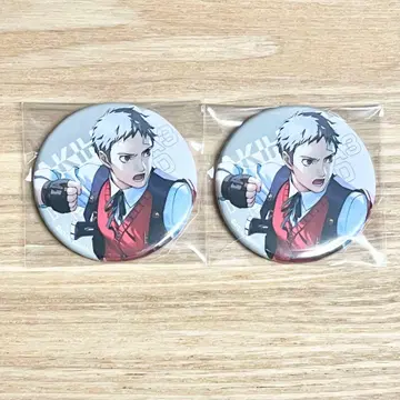 P3 난자타운 캔뱃지 사나다 아키히코 세트