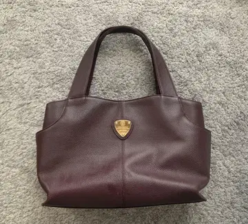 ATAO 아타오 팬크비 토트백 핸드백 가죽 버건디