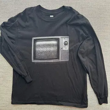 SEQUEL 긴팔 티셔츠 블랙 L 사이즈 롱티 티셔츠