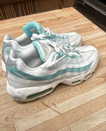에어 맥스 95 화이트/터콰이즈