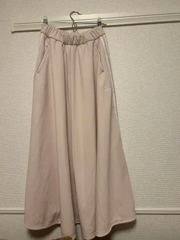 adidas 롱 스커트 핑크