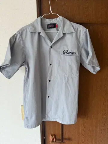 Rotar 그레이 반팔 워크 셔츠 L 사이즈