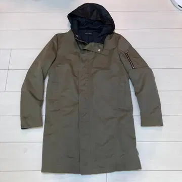 ANDREA INCONTRI 후드 부착 스텐카라 코트