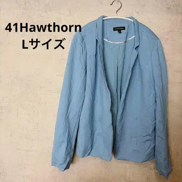 41Hawthorn 테일러드 자켓 L 라이트 블루