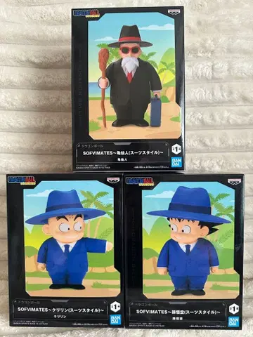 드래곤볼 SOFIMATES 피규어 3체 세트