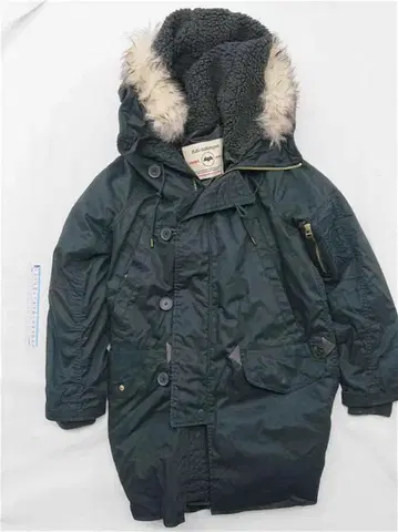 카이아크만 블랙 퍼 부착 모즈 코트 S