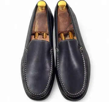 브룩스브라더스 7 1/2 26 가죽 로퍼 슬립온 블랙