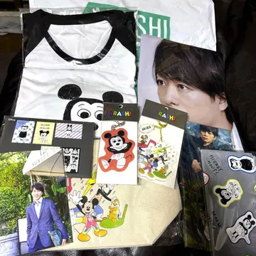 아라시를 여행하는 전시회 굿즈 9종 세트