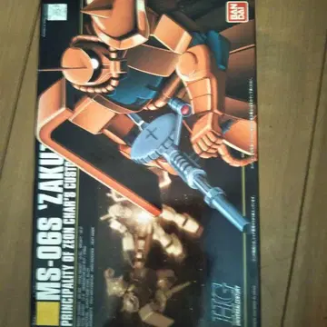 [ 건담 프라모델 ] HGUC MS-06 ZAKUII