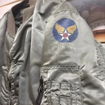 USA제 알파 B-15D ma-1 M 품번 70s 플라이트 자켓