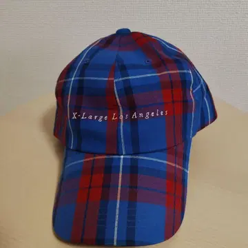 X-Large 체크 캡 원사이즈
