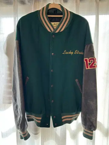 Lucky Strike 바시티 자켓 L 사이즈